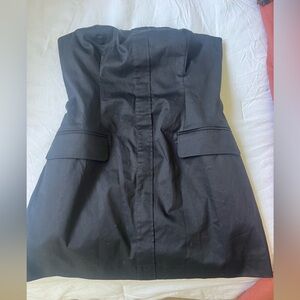 Maeve Black Strapless Dress